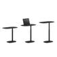 BDI Serif 1045 Lift Adjustable Height Laptop & Side Table (Pepper)