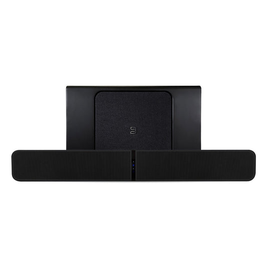 Bluesound Pulse Soundbar+ Wireless Soundbar with Pulse SUB+ 8" Wireless Powered Subwoofer (Black)