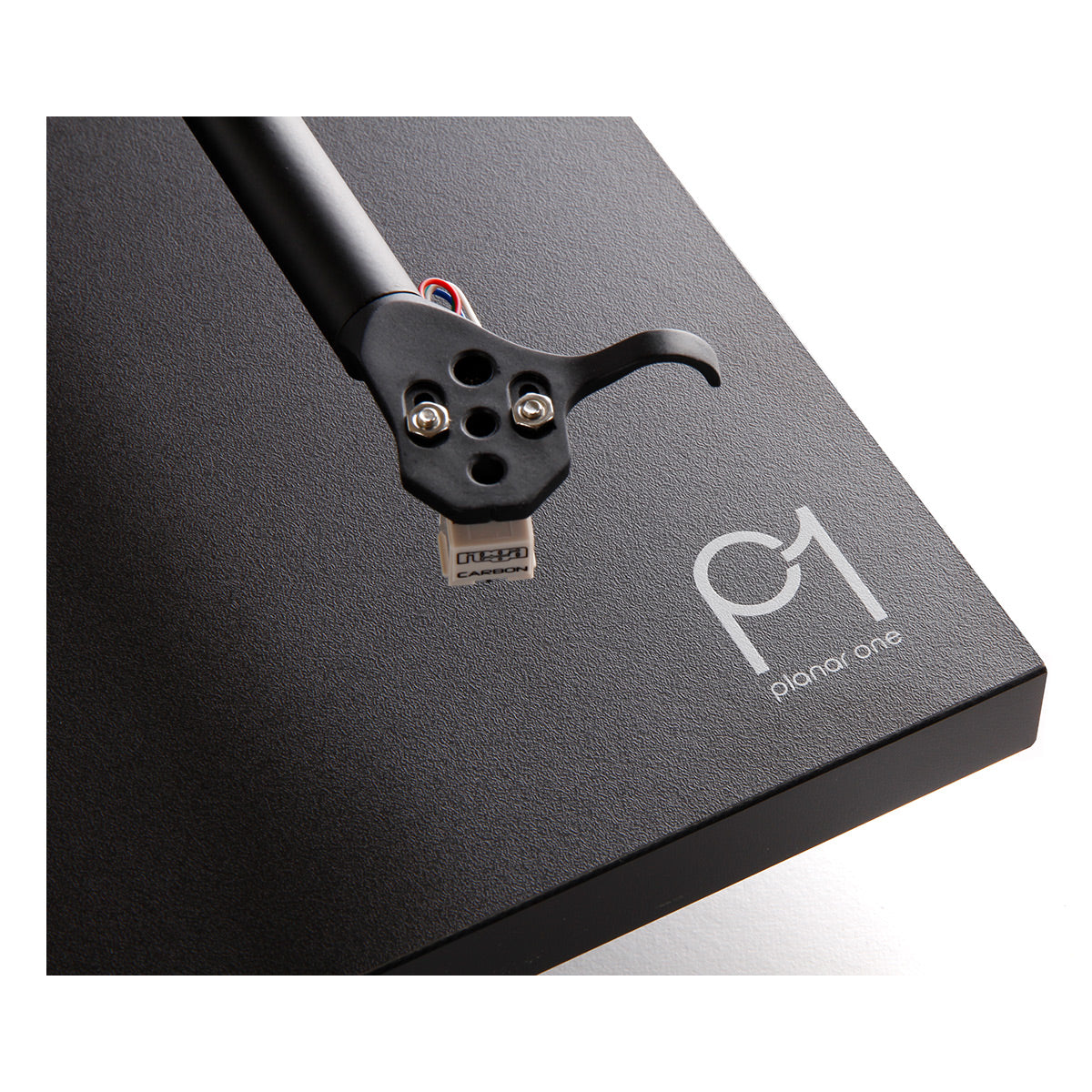 Rega Planar 1 Turntable with Premounted Carbon MM Cartridge (Matte Black)