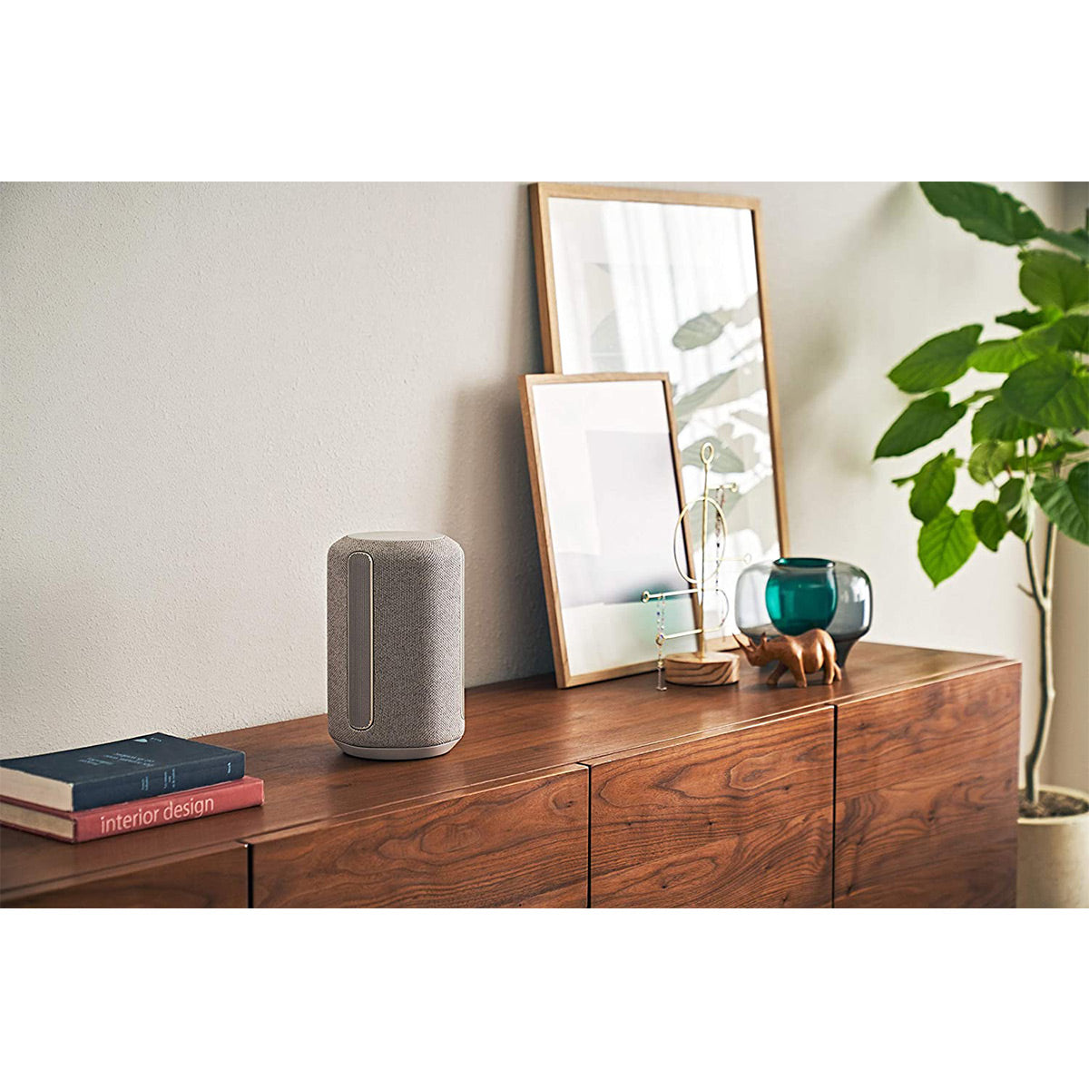 Sony SRS-RA3000 360 Reality Audio Wireless Speaker with Wi-Fi and Bluetooth (White)