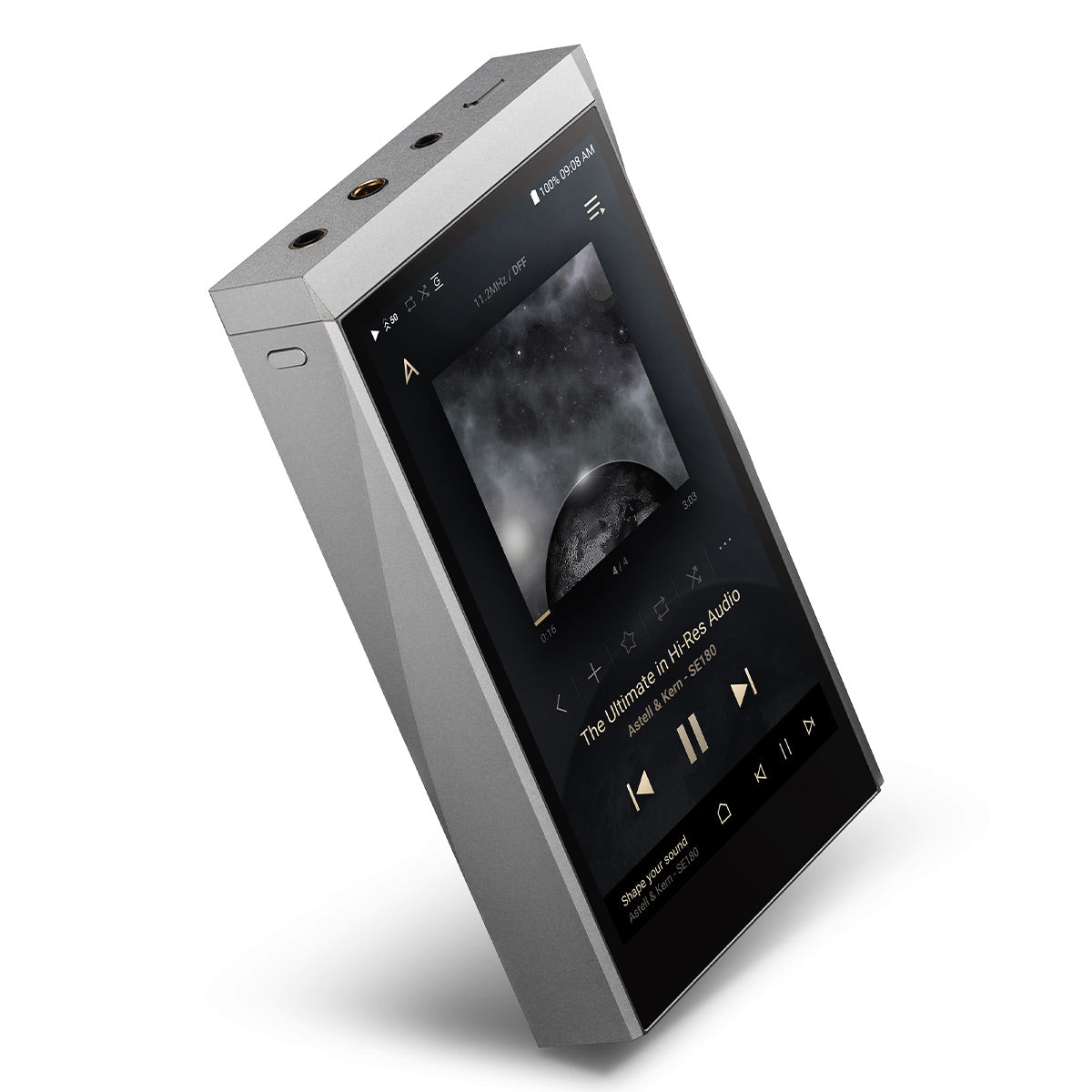 Astell & Kern A&Futura SE180 Portable High-Resolution Music Player (Moon Silver)