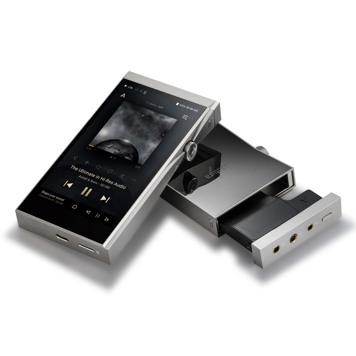 Astell & Kern A&Futura SE180 Portable High-Resolution Music Player (Moon Silver)