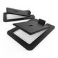 Kanto YUP6 Passive Bookshelf Speakers with S6 Speaker Stands - Pair (Black)