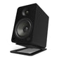 Kanto YUP6 Passive Bookshelf Speakers with S6 Speaker Stands - Pair (Black)