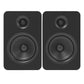 Kanto YUP6 Passive Bookshelf Speakers with S6 Speaker Stands - Pair (Black)