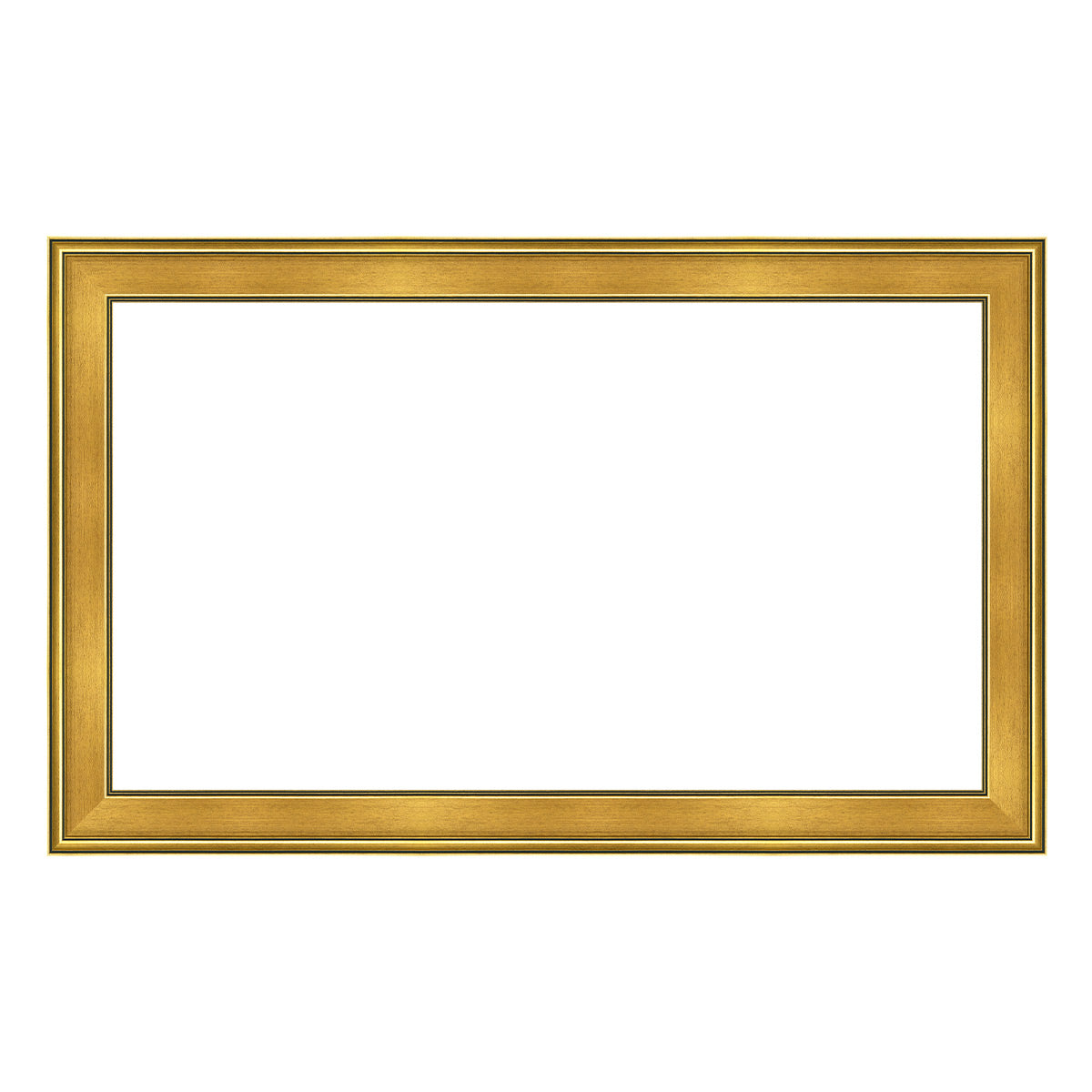 Deco TV Frames 43" Customizable Frame for Samsung The Frame TV 2021-2023 (Antique Gold)