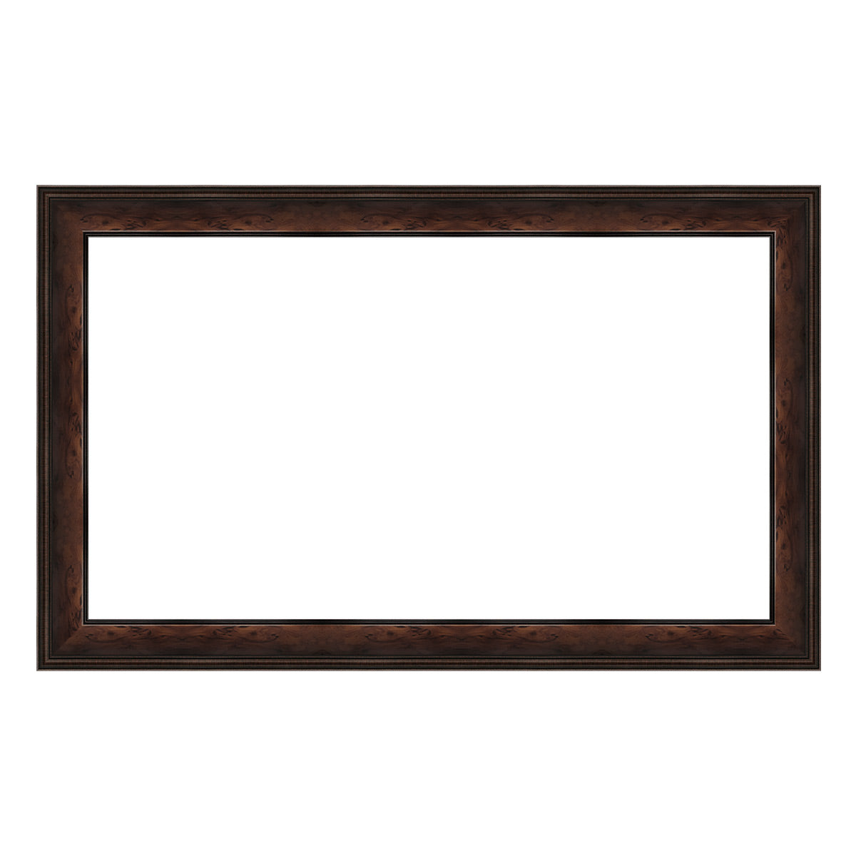 Deco TV Frames 43" Customizable Frame for Samsung The Frame TV 2021-2023 (Burlwood)