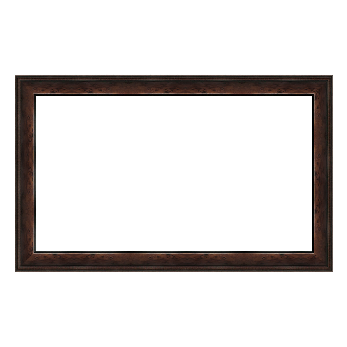 Deco TV Frames 55" Customizable Frame for Samsung The Frame TV 2021-2023 (Burlwood)