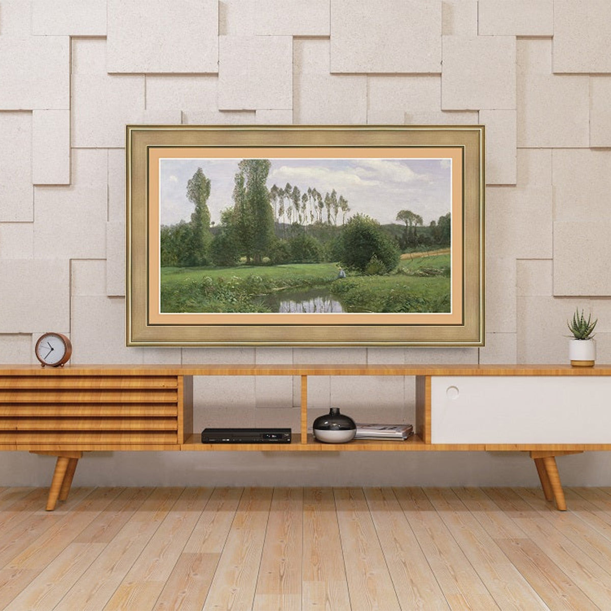 Deco TV Frames 65" Frame for Samsung The Frame TV 2021-2024 (Champagne)