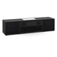 Salamander Chicago 245 UST Projector Integrated Cabinet for Samsung LSP7TF (Black Oak)