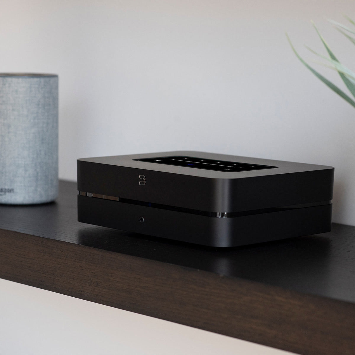 Bluesound Powernode Wireless Multi-Room Hi-Res Music Streaming Amplifier - Gen 3 (Black)