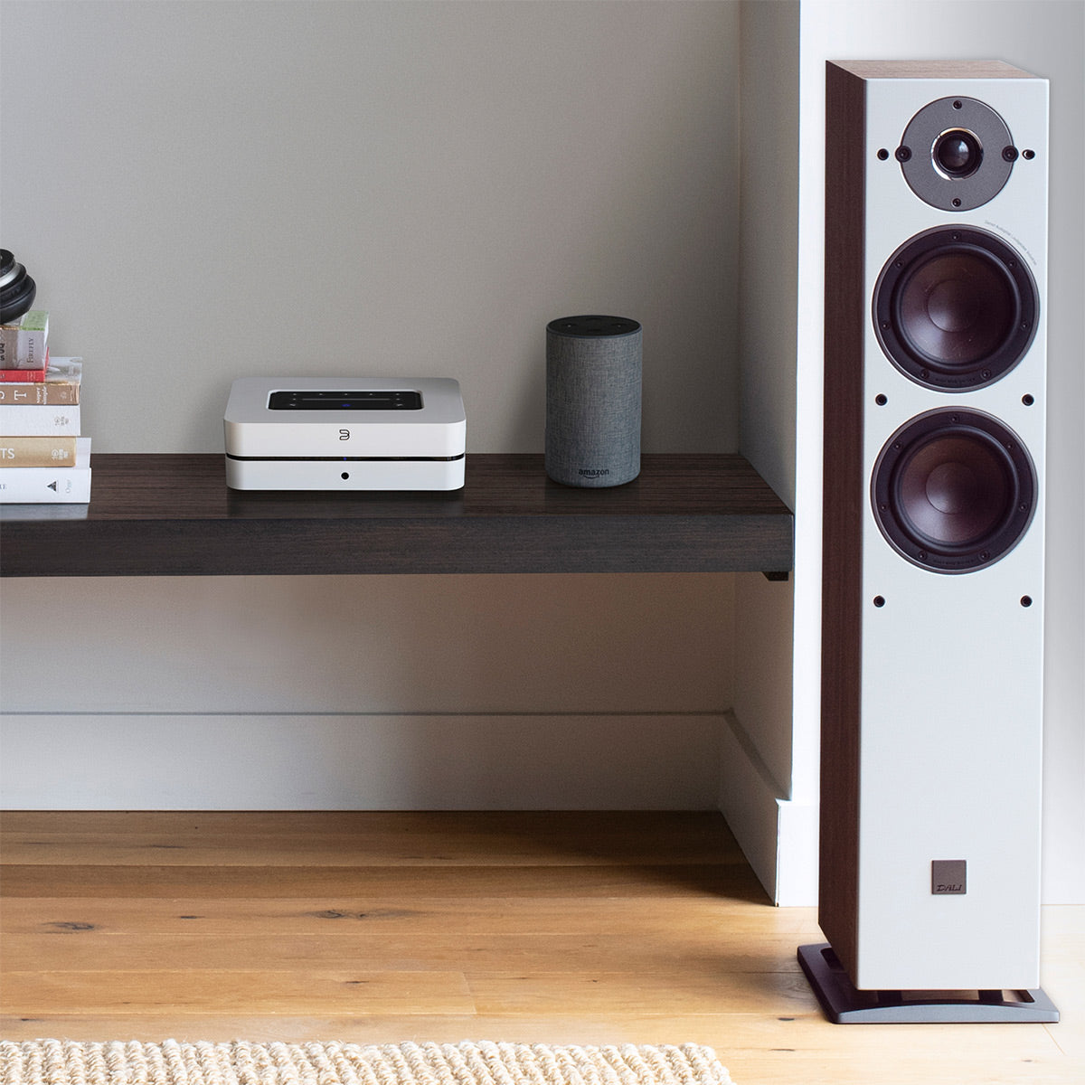 Bluesound Powernode Wireless Multi-Room Hi-Res Music Streaming Amplifier - Gen 3 (White)