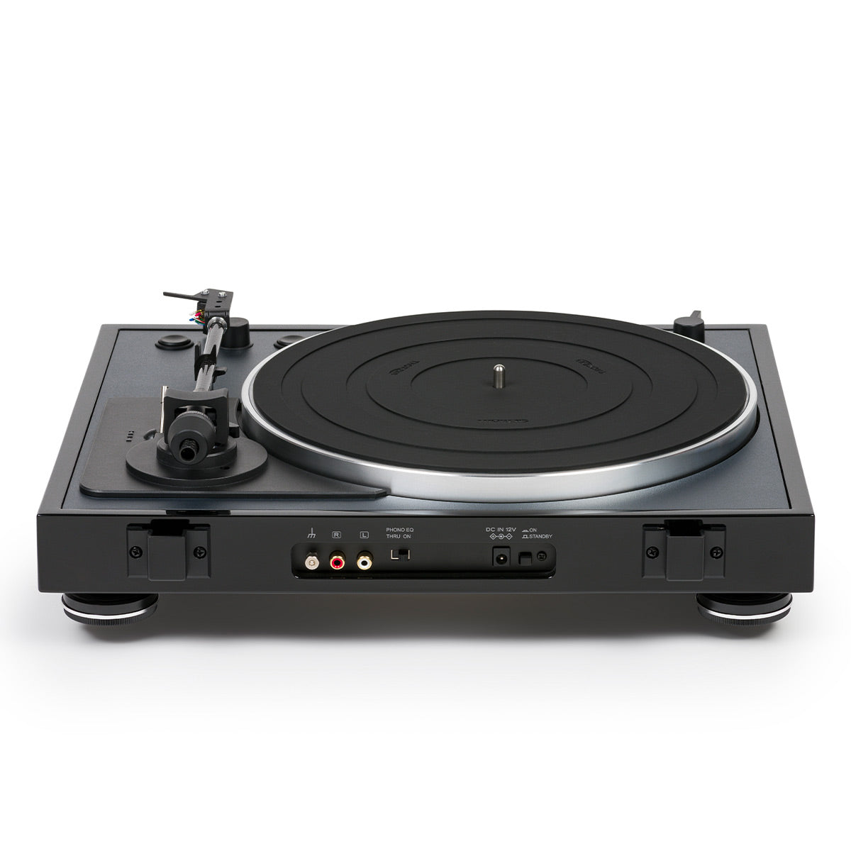 Thorens TD 102 A Fully Automatic Turntable with Integrated Switchable MM Phono Preamplifier (Black High-Gloss)