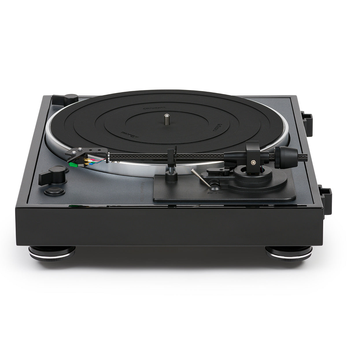 Thorens TD 102 A Fully Automatic Turntable with Integrated Switchable MM Phono Preamplifier (Black High-Gloss)