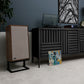 KLH Model Five 3-way 10-inch Acoustic Suspension Floorstanding Speaker - Each (Walnut)
