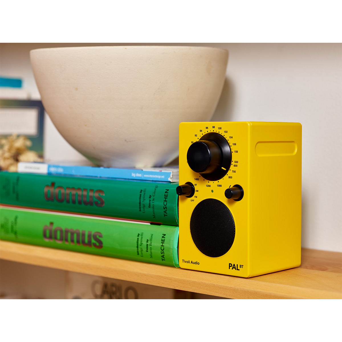 Tivoli Audio PAL BT Bluetooth AM/FM Portable Radio & Speaker (Yellow)