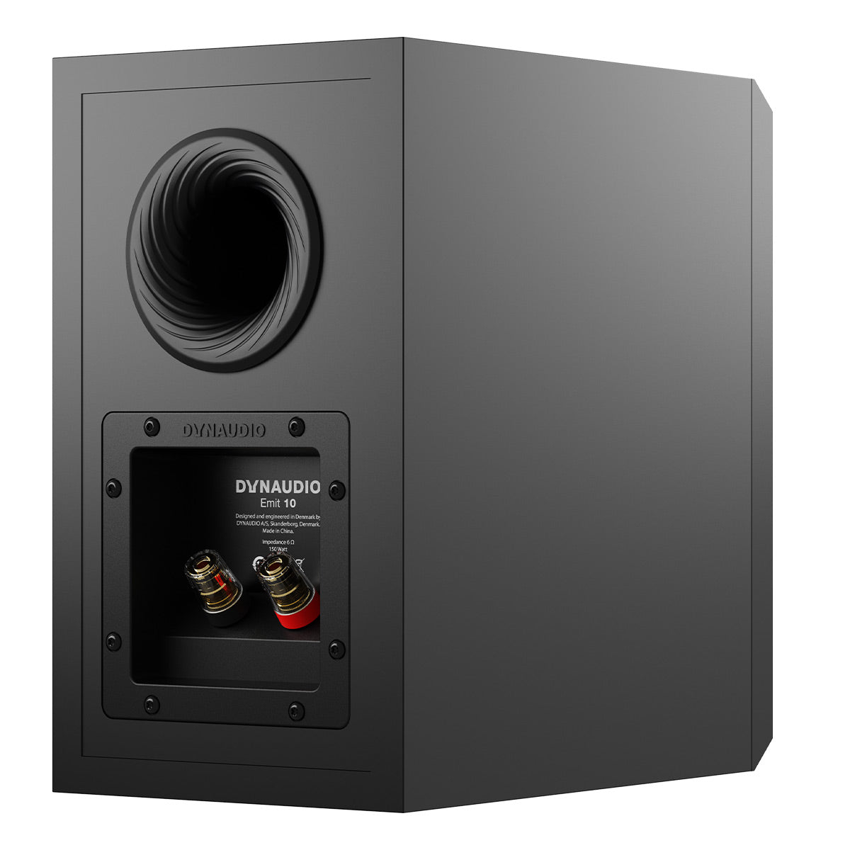 Dynaudio Emit 10 Compact Bookshelf Speaker - Pair (Black Satin)