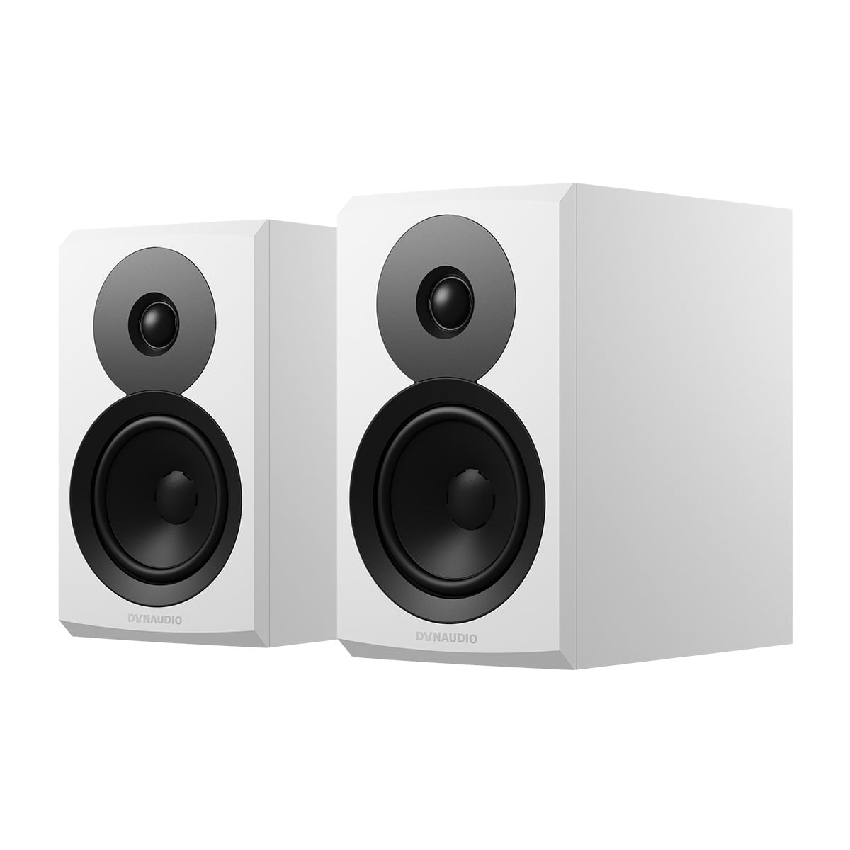 Dynaudio Emit 10 Compact Bookshelf Speaker - Pair (White Satin)