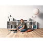 Dynaudio Emit 10 Compact Bookshelf Speaker - Pair (White Satin)