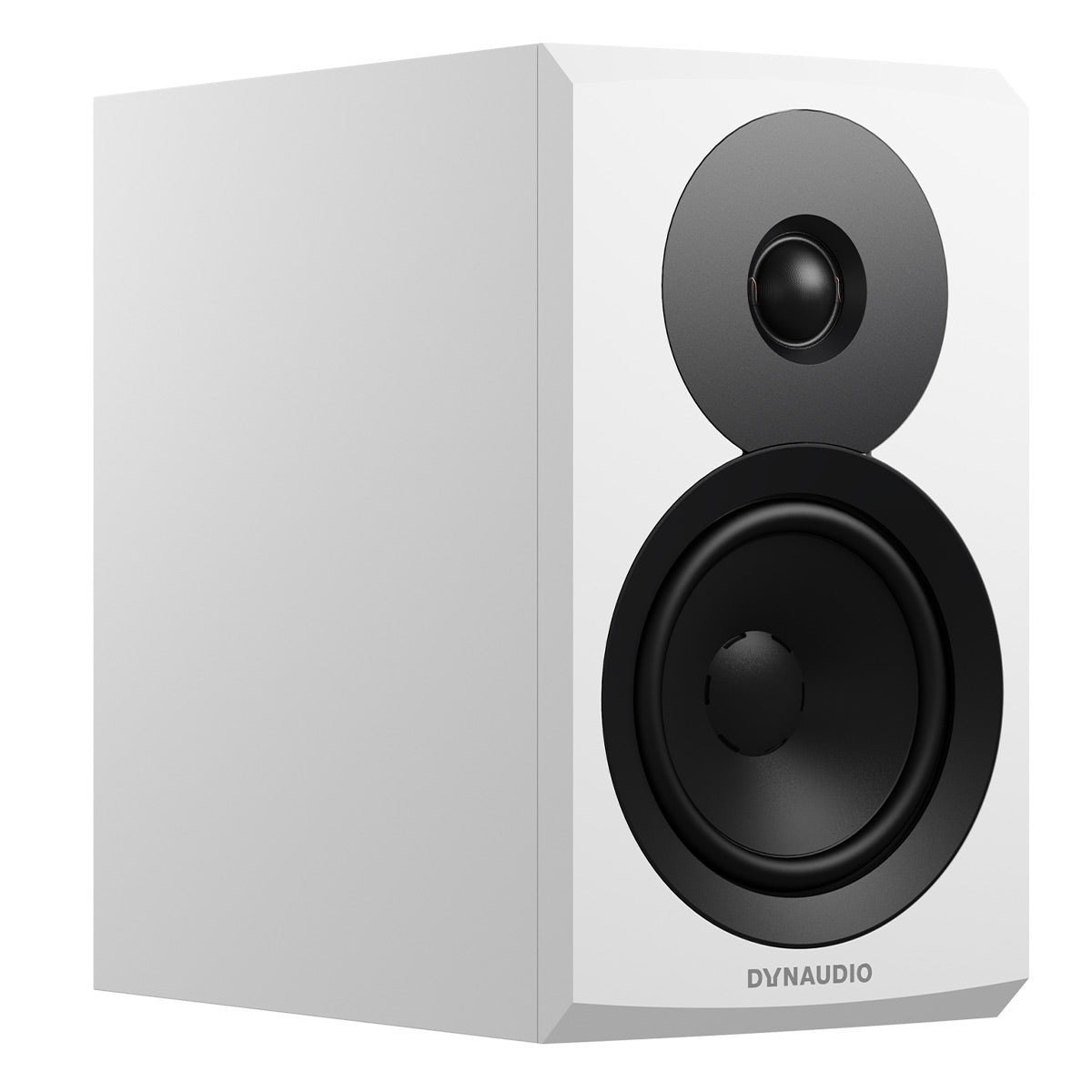 Dynaudio Emit 10 Compact Bookshelf Speaker - Pair (White Satin)