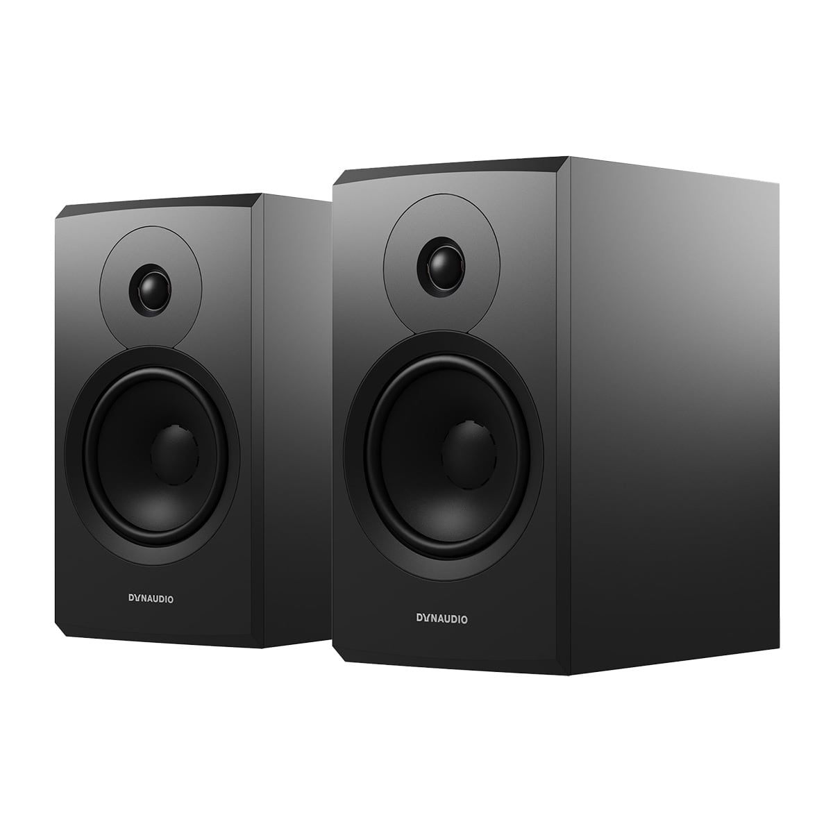 Dynaudio Emit 20 Compact Bookshelf Speaker - Pair (Black Satin)