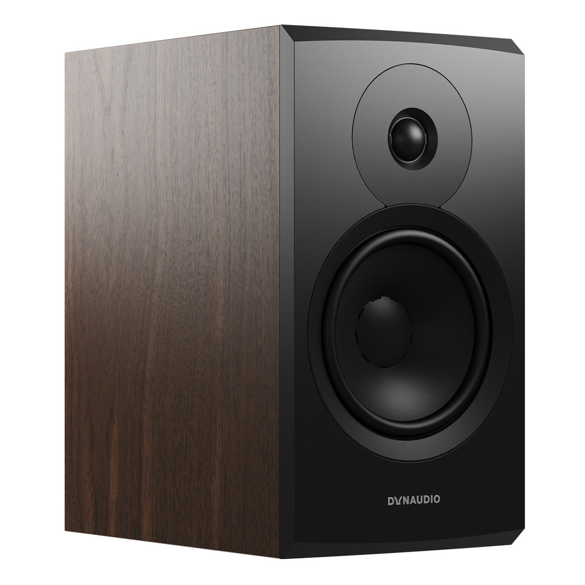 Dynaudio Emit 20 Compact Bookshelf Speaker - Pair (Walnut Wood)