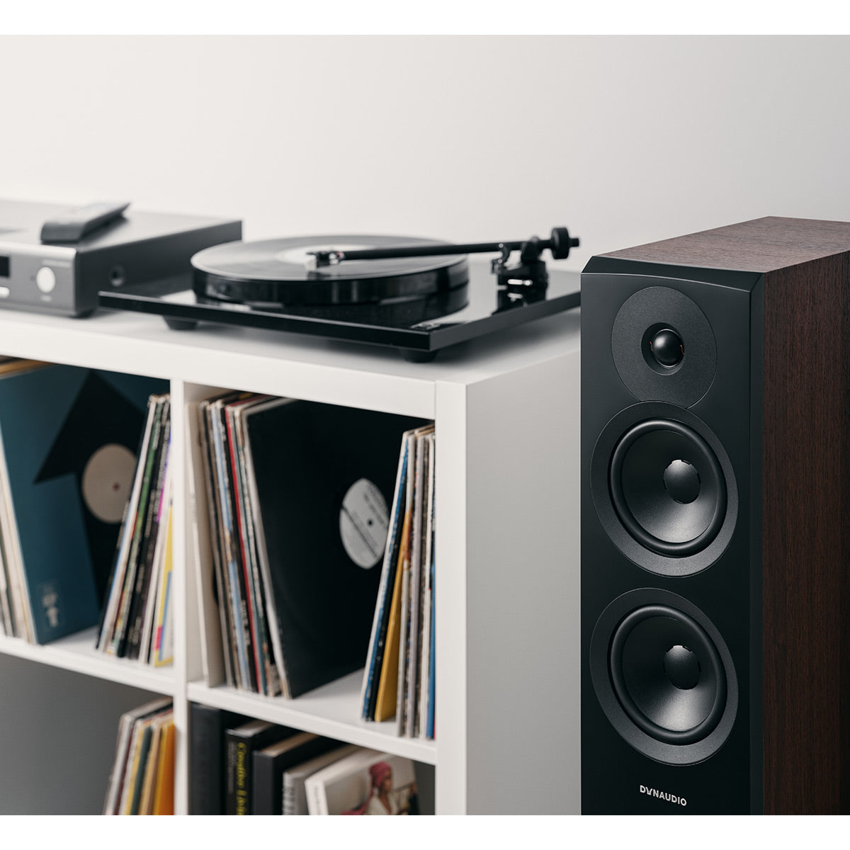 Dynaudio Emit 30 Floorstanding Loudspeaker - Each (Walnut Wood)