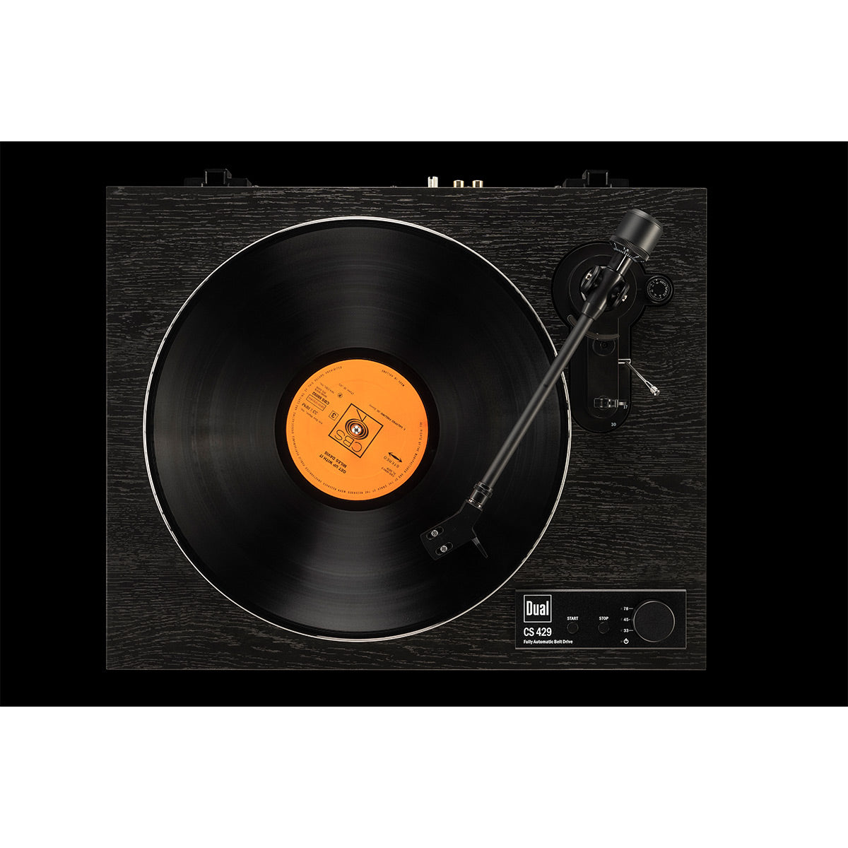 Dual CS 429 Fully Automatic 3-Speed Turntable (Black Veneer)