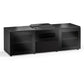 Salamander Chameleon Collection Oslo 236 Projector Integrated Cabinet for Epson LS100 Projector (Black Oak)