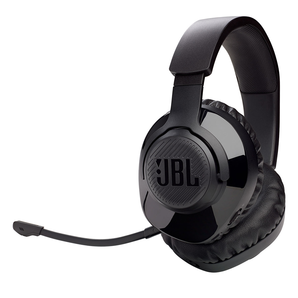JBL Quantum 350 Wireless Over-Ear PC Gaming Headset with Detachable Boom Mic (Black)