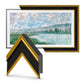 Deco TV Frames 65" Frame for Samsung The Frame TV 2021-2024 (Antique Gold & Black)