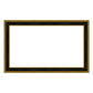 Deco TV Frames 65" Frame for Samsung The Frame TV 2021-2024 (Antique Gold & Black)