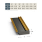 Deco TV Frames 65" Frame for Samsung The Frame TV 2021-2024 (Antique Gold & Black)
