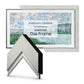 Deco TV Frames 65" Frame for Samsung The Frame TV 2021-2024 (Contemporary Silver)