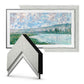 Deco TV Frames 55" Customizable Frame for Samsung The Frame TV 2021-2023 (Contemporary Silver)