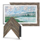 Deco TV Frames 55" Frame for Samsung The Frame TV 2021-2024 (Distressed Barnwood)