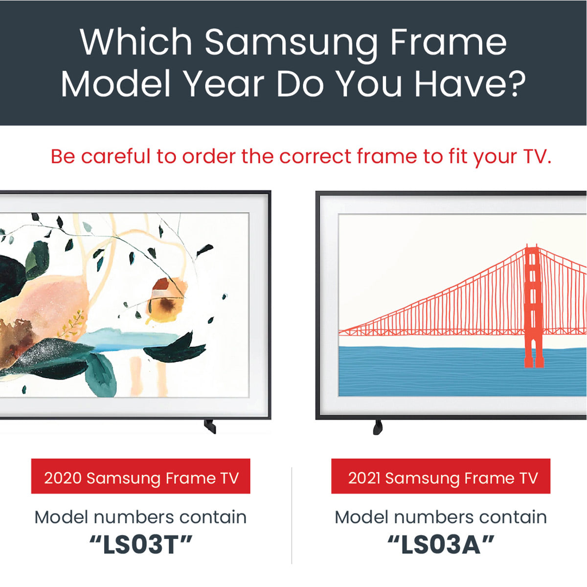 Deco TV Frames 55" Customizable Frame for Samsung The Frame TV 2021-2023 (Tuscan Silver)