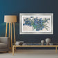 Deco TV Frames Customizable Frame for Samsung The Frame 2021 43" TV (Brushed Stainless)