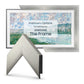 Deco TV Frames Customizable Frame for Samsung The Frame 2021 43" TV (Brushed Stainless)
