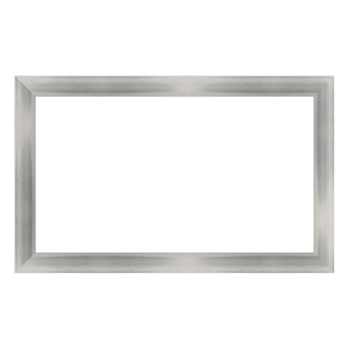 Deco TV Frames Customizable Frame for Samsung The Frame 2021 32" TV (Brushed Stainless)