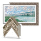 Deco TV Frames 32" Frame for Samsung The Frame TV 2021-2024 (Tuscan Silver)