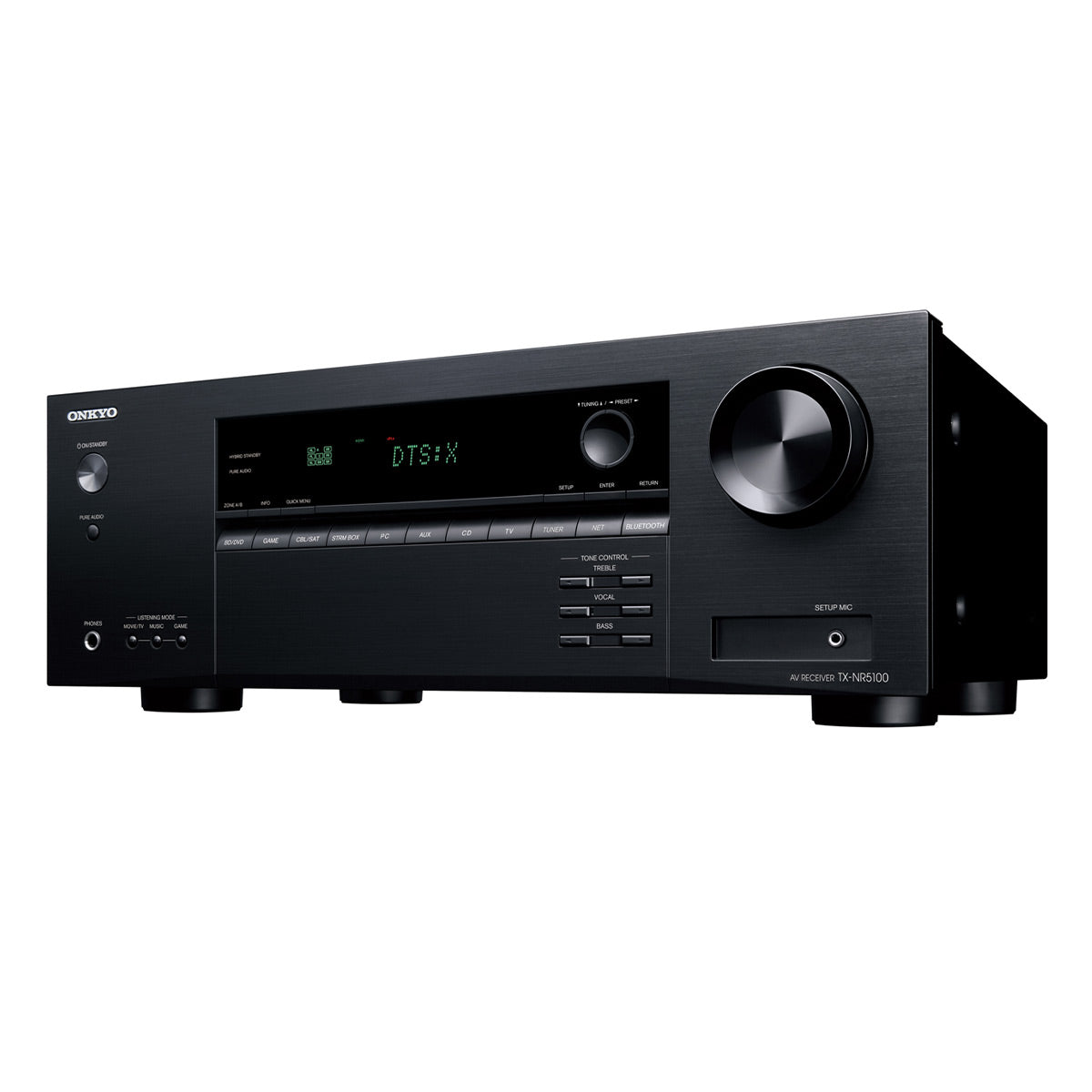 Onkyo TX-NR5100 7.2-Channel 8K AV Receiver with Built-In Bluetooth