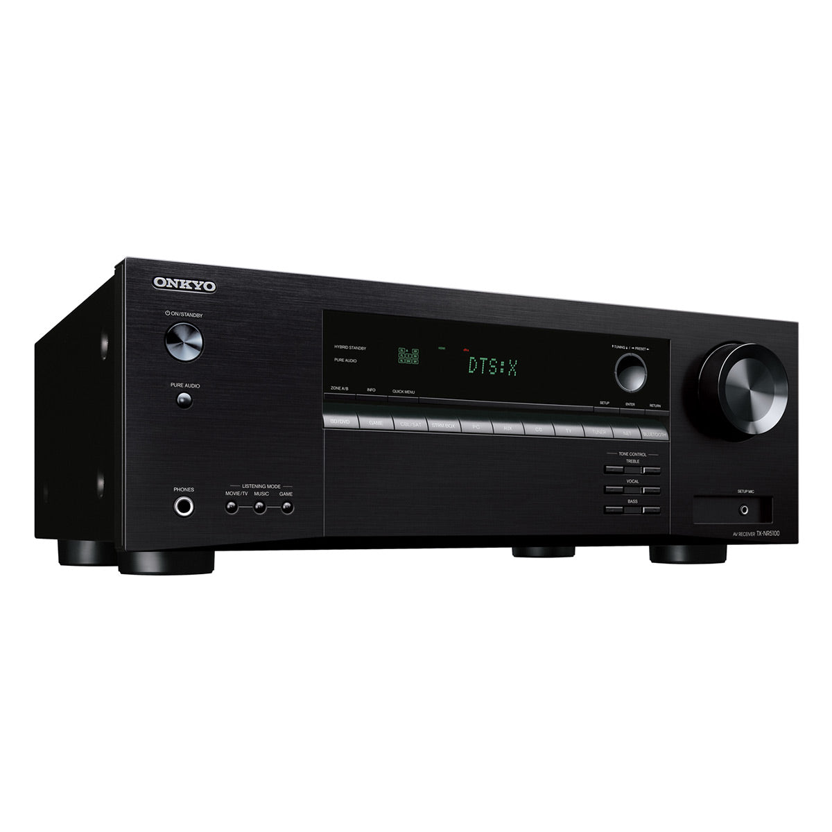 Onkyo TX-NR5100 7.2-Channel 8K AV Receiver with Built-In Bluetooth