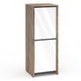 White/Walnut