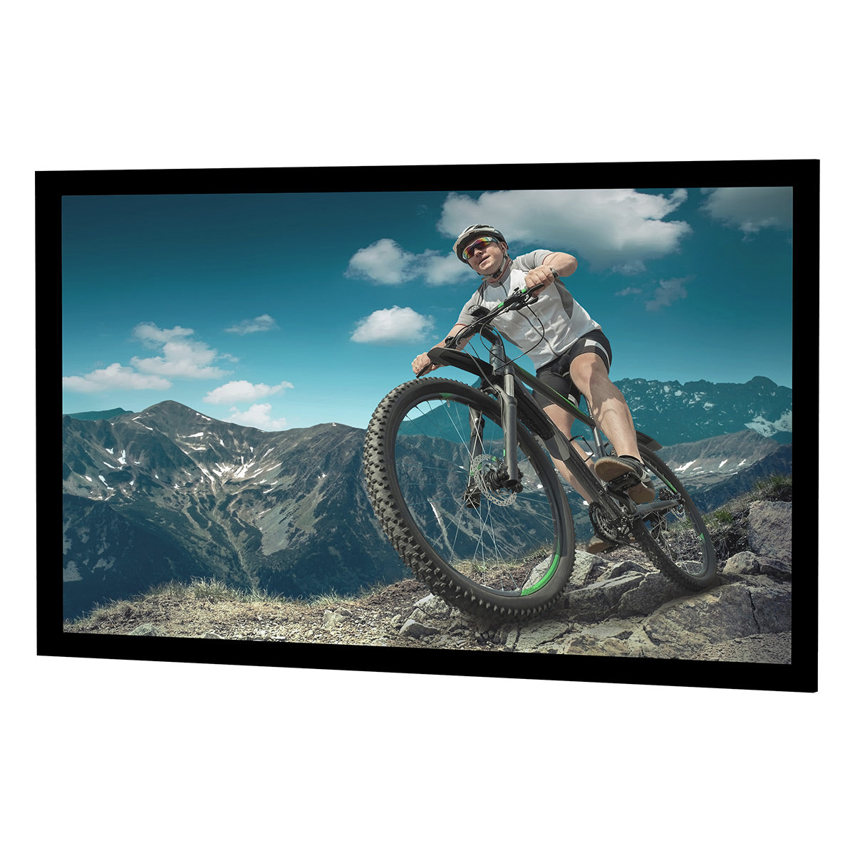 Da-Lite 95566V Cinema Contour 100" Diagonal 16:9 Projection Screen with Da-Mat