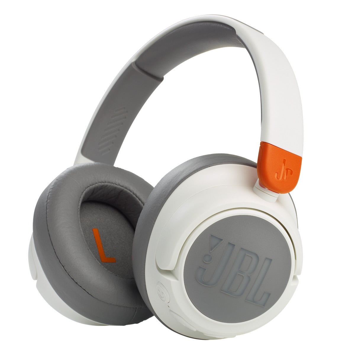 JBL JR460NC Wireless Over-Ear Noise Canceling Kids Headphones (White)