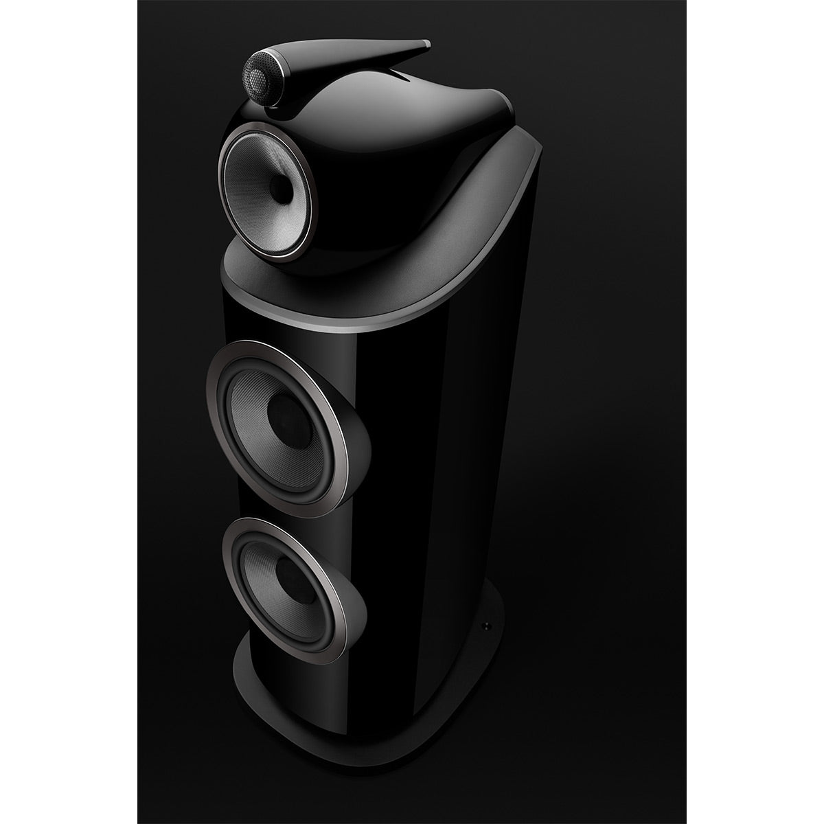 Bowers & Wilkins 801 D4 3-Way Floorstanding Speaker - Each (Gloss Black)