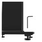 Kanto SX22 22" Tall Fillable Speaker Stands with Isolation Feet - Pair (Black)