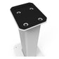 Kanto SX26 26" Tall Fillable Speaker Stands with Isolation Feet - Pair (White)