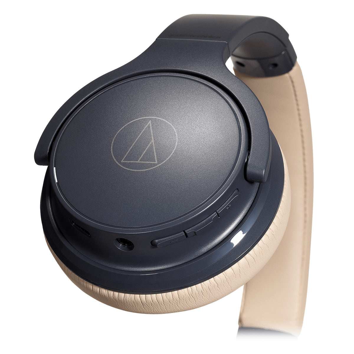 AudioTechnica ATH-S220BT Wireless On-Ear Headphones (Beige)